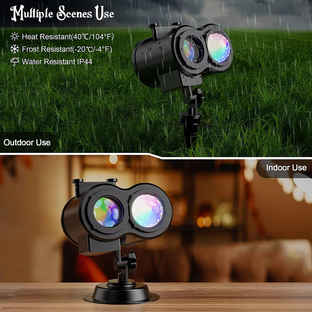 Multi-holiday projector with interchangeable slides