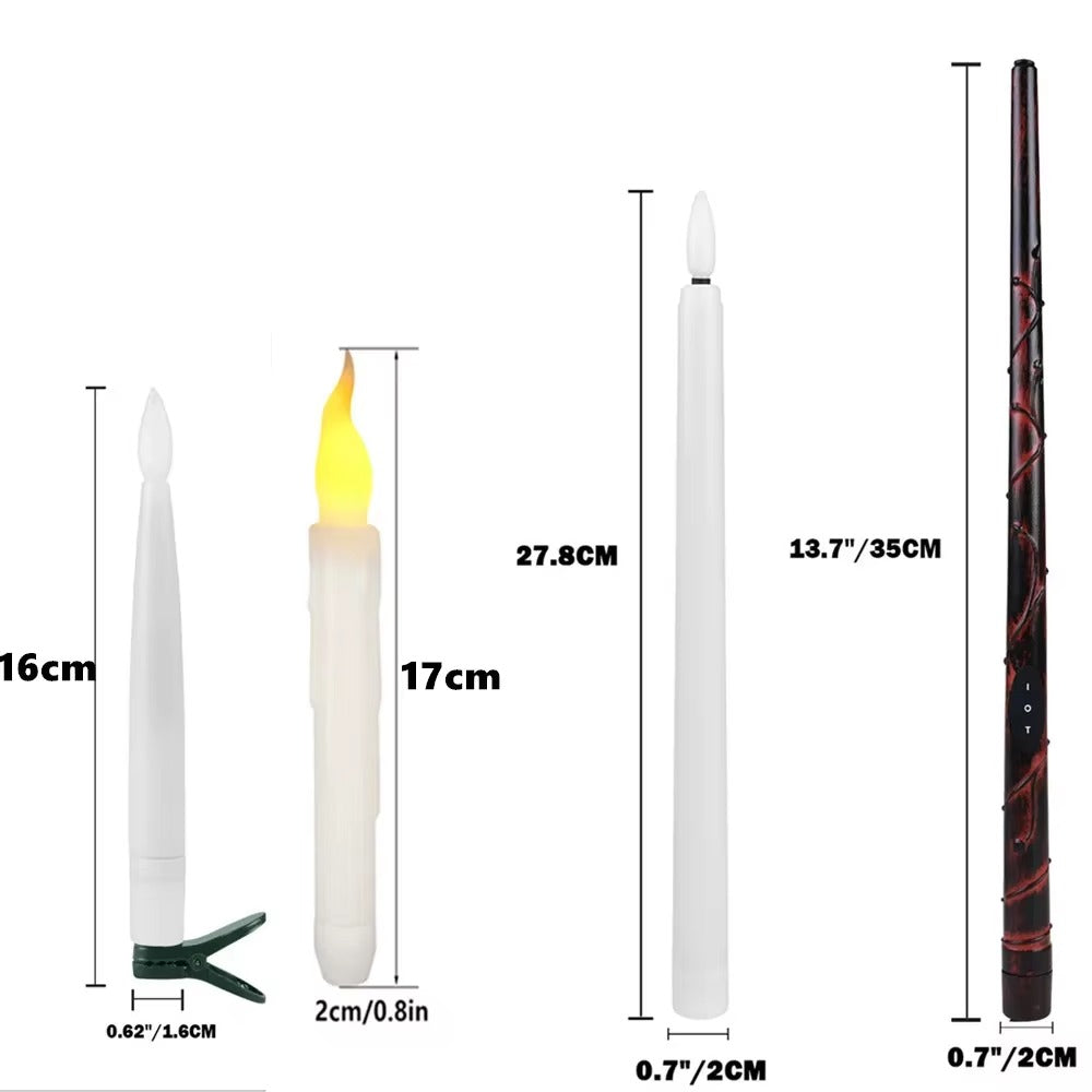 NexaGlow floating LED candles product view
