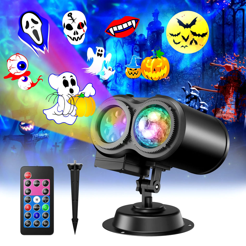 NexaScene 16-Slide Multi-Holiday Projector with Remote