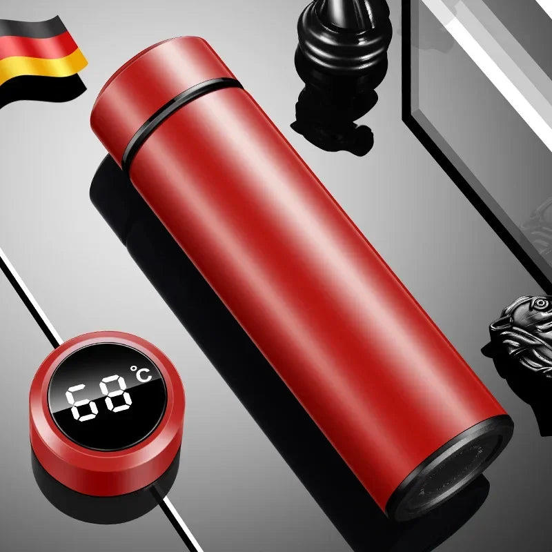 500ml LED Temperature Display Thermos Cup | Stainless Steel Vacuum Flask