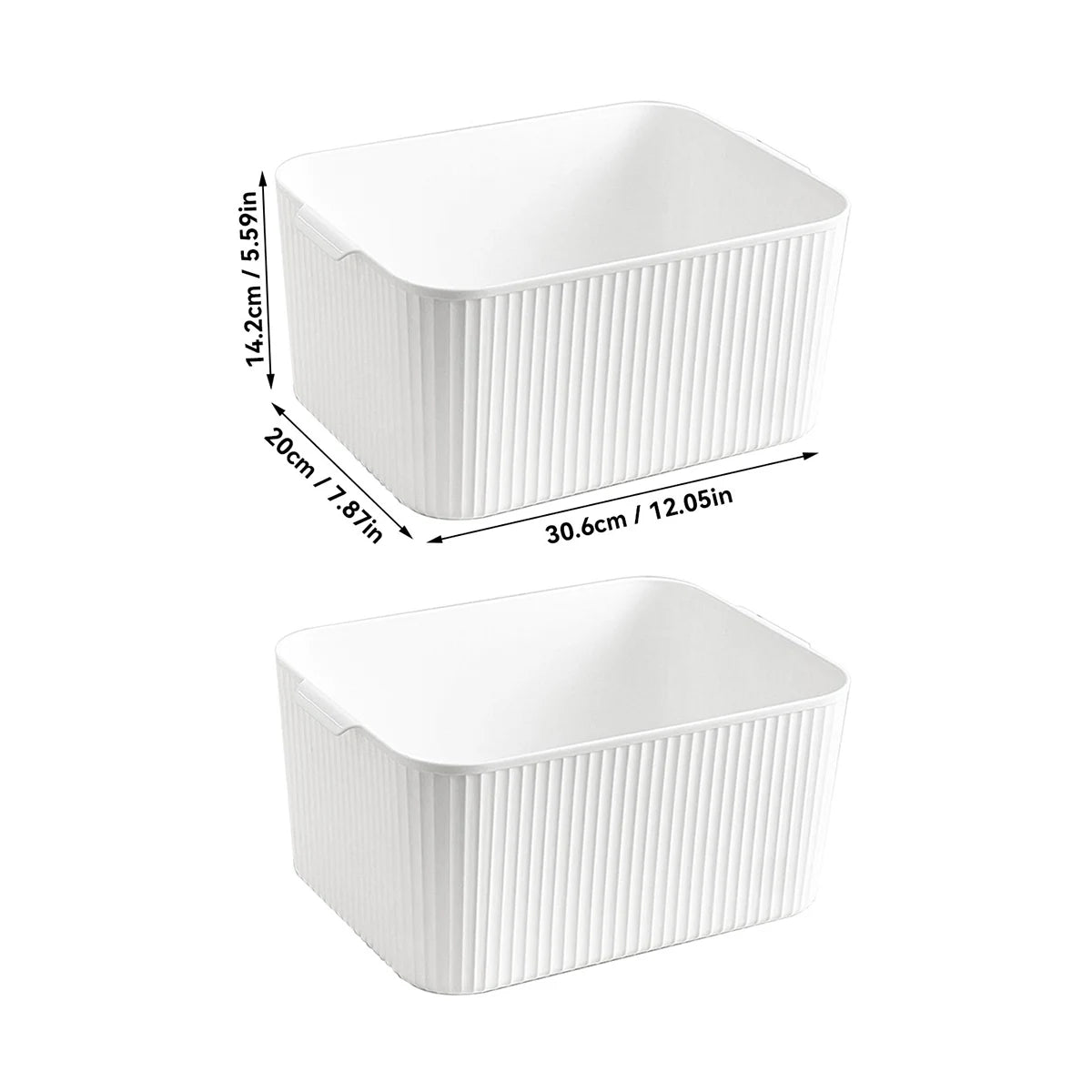WORTHBUY Cabinet Plastic Storage Box Kitchen Organizer Box Cupboard Desktop Storage Basket Seasoning Bottle Snack Storage Case