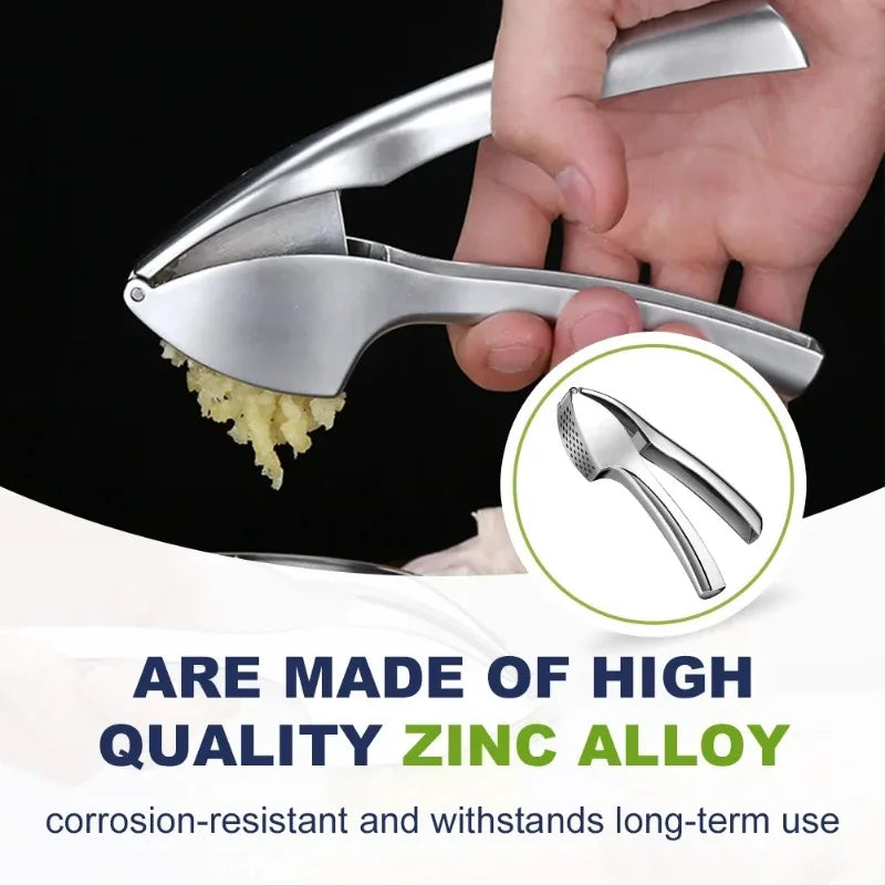 Detachable Garlic Press & Mincer | Easy Clean | Stainless Steel