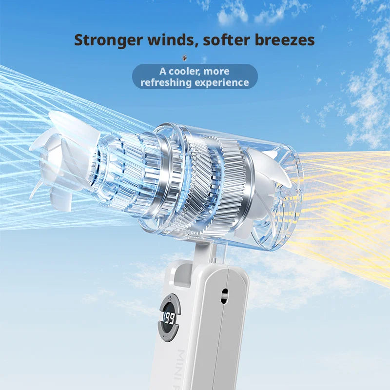 Mini Handheld Fan USB Charging Quiet Operation Multiple Speed | Nexa Home