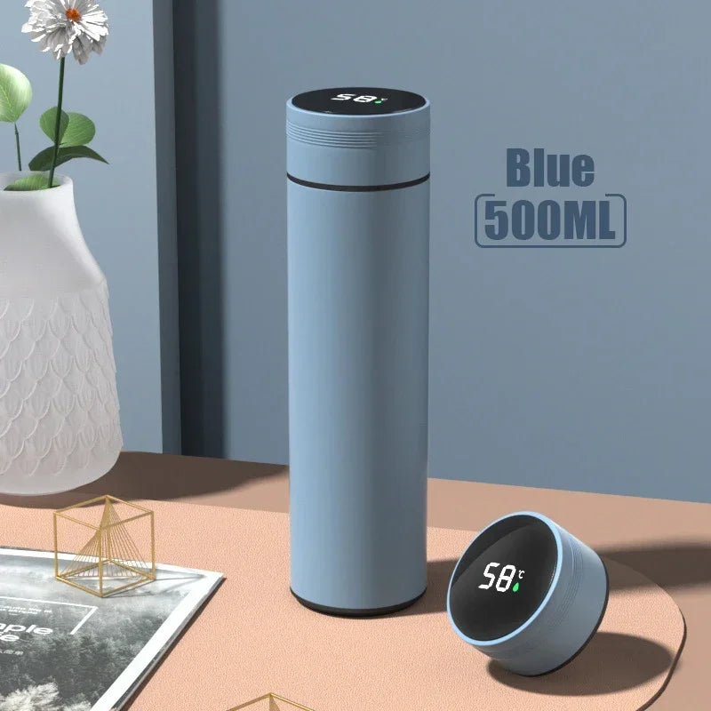 500ml LED Temperature Display Thermos Cup | Stainless Steel Vacuum Flask