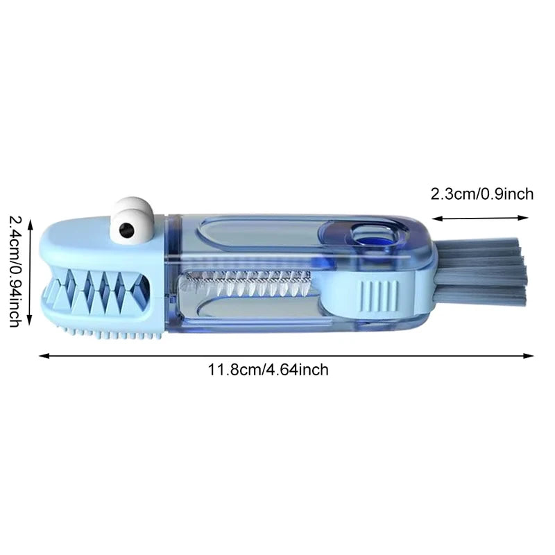 3-in-1 Bottle & Straw Cleaning Brush Set — Cup & Lid Detail Kitchen Cleaner