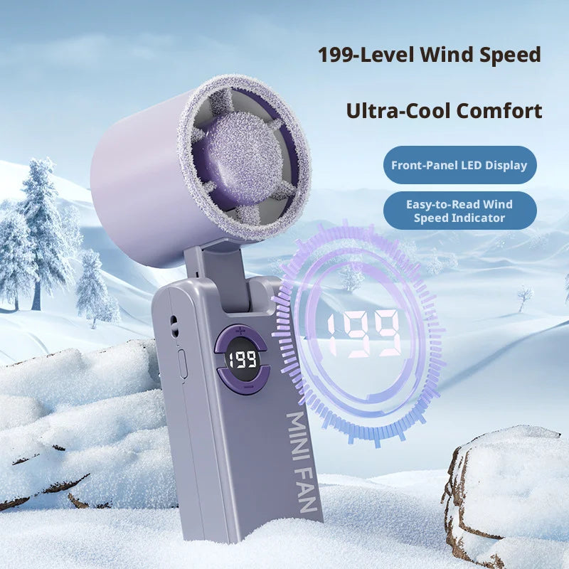 Portable Desk Fan High Speed Wind Small Travel Fan | Nexa Home