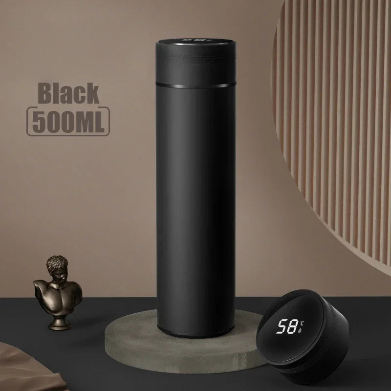 500ml LED Temperature Display Thermos Cup | Stainless Steel Vacuum Flask
