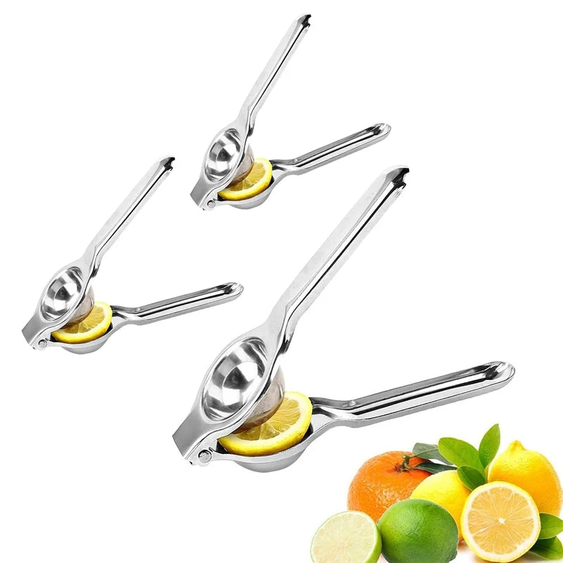 Stainless Steel Lemon & Citrus Squeezer | Manual Juicer