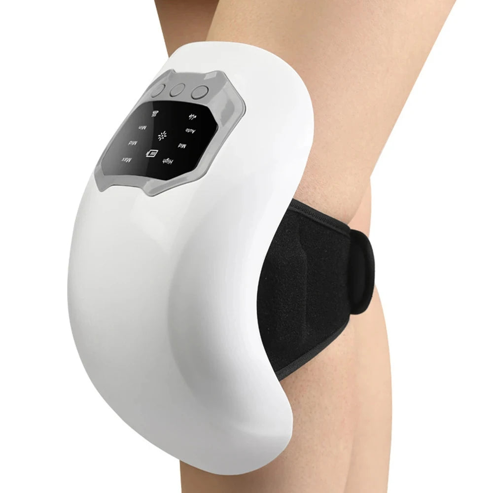 3-in-1 Wireless Knee Massager, Smart Air Pressure & Vibration 3D Kneading for  Shoulder Elbow , Portable Design