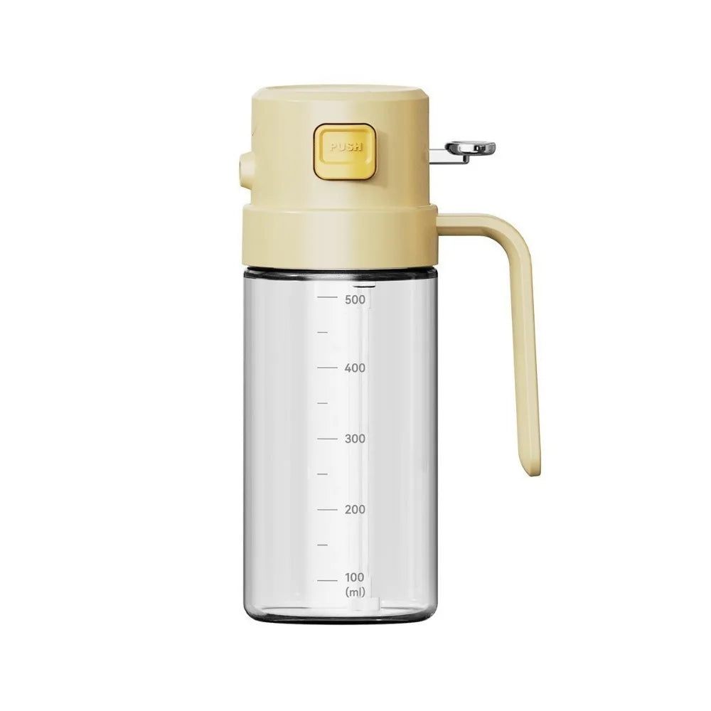 2-in-1 Glass Oil Sprayer & Dispenser 500ML | Refillable