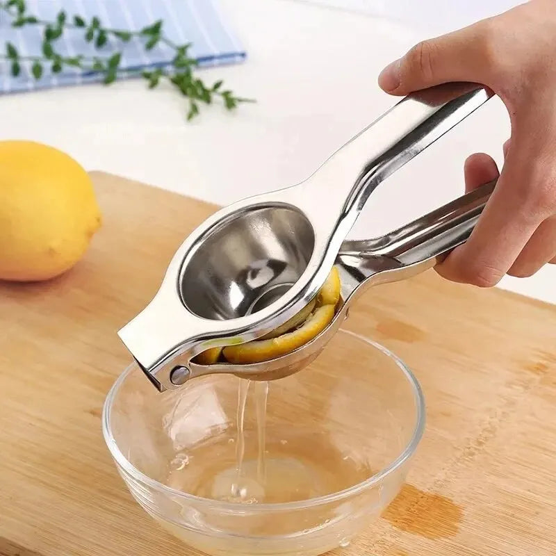 Stainless Steel Lemon & Citrus Squeezer | Manual Juicer