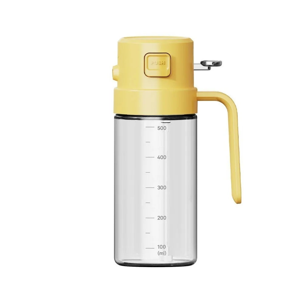2-in-1 Glass Oil Sprayer & Dispenser 500ML | Refillable