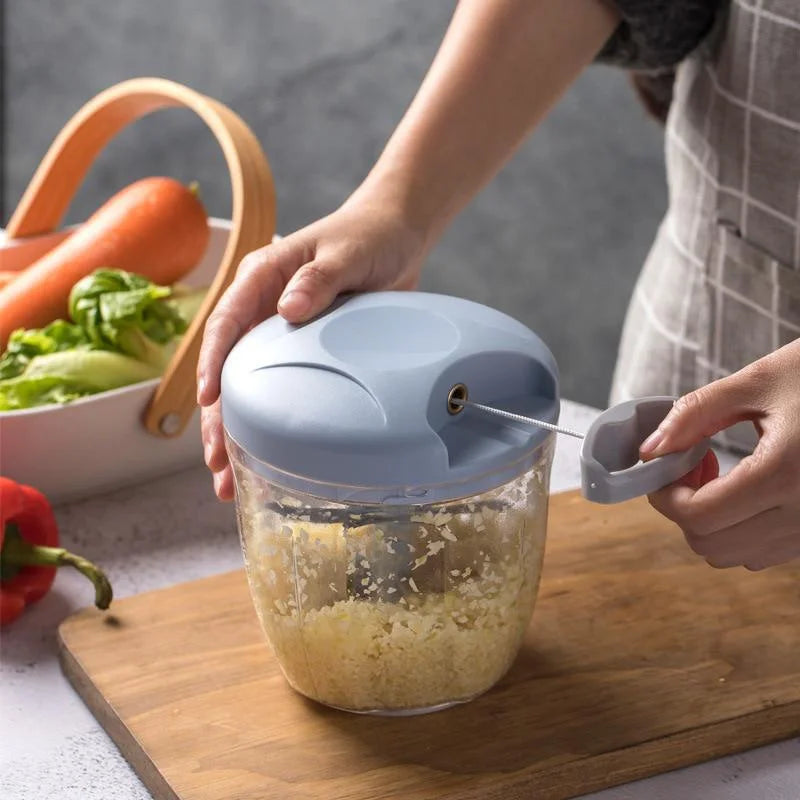 Manual Meat Mincer & Garlic Chopper | 500/900ML
