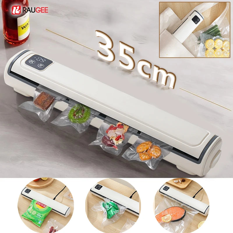 Portable Vacuum Packaging Machine Food Sealing Vacuum Sealer With Vacuum bags Dry/Wet Food Fresh Packaging Machine
