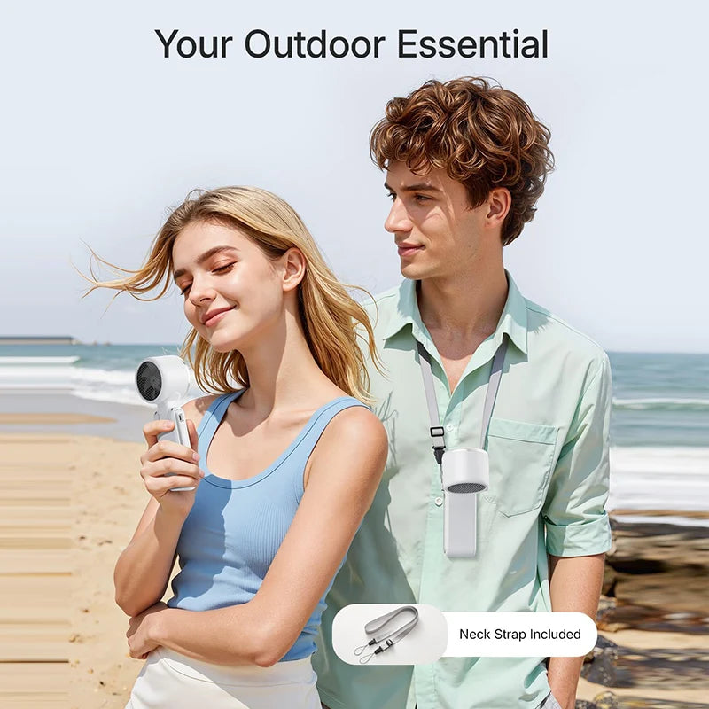 Foldable Turbo Neck Fan Summer Outdoor Cooling Fan | Nexa Home