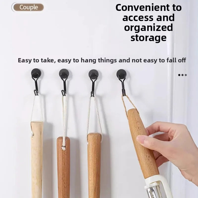 Heavy Duty Neodymium Rare Earth Magnetic Hooks for Cruise Ship Refrigerator Kitchen Home Office Hanging Organization Strong Hold