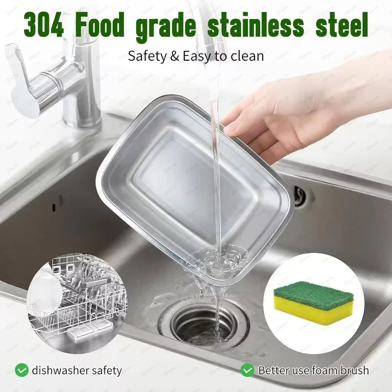 Portable Wireless Electric Heated Lunch Box 1.5L — 18000mAh Battery, LED Display