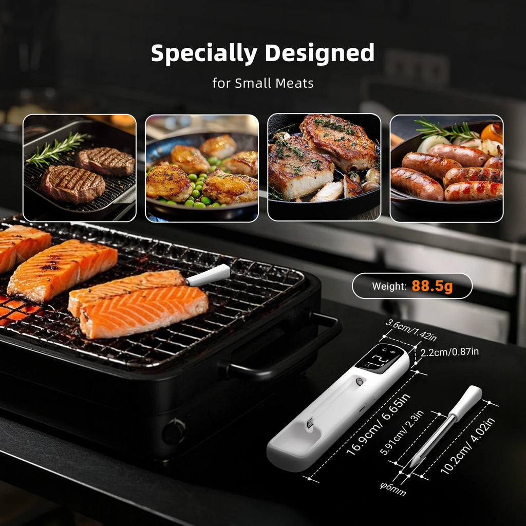 INKBIRD Mini Wireless Meat Thermometer | Bluetooth 5.4 | 1000ft Range