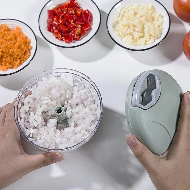 Manual Meat Mincer & Garlic Chopper | 500/900ML