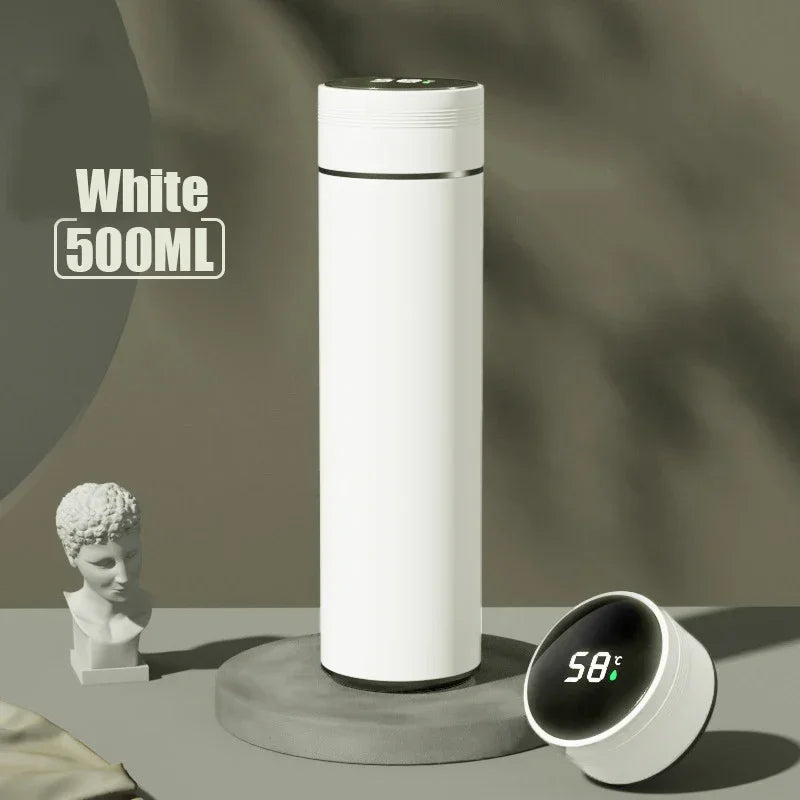 500ml LED Temperature Display Thermos Cup | Stainless Steel Vacuum Flask