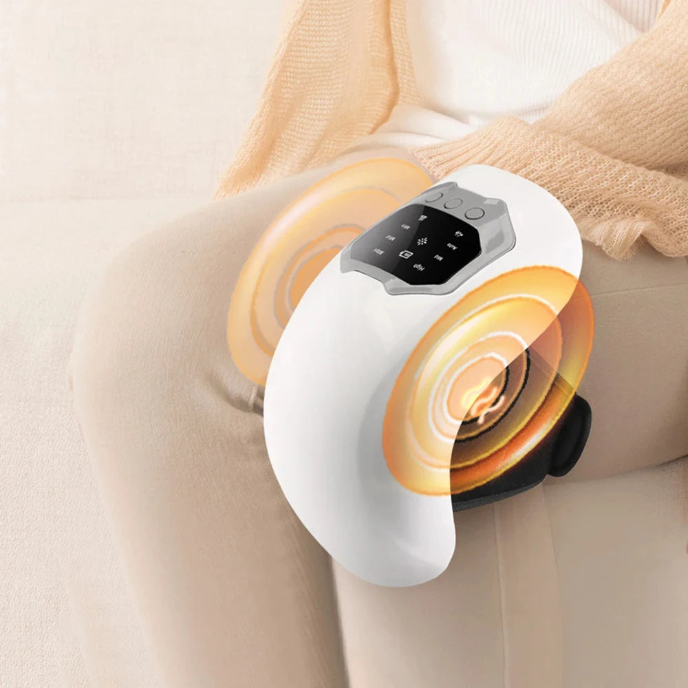 3-in-1 Wireless Knee Massager, Smart Air Pressure & Vibration 3D Kneading for  Shoulder Elbow , Portable Design