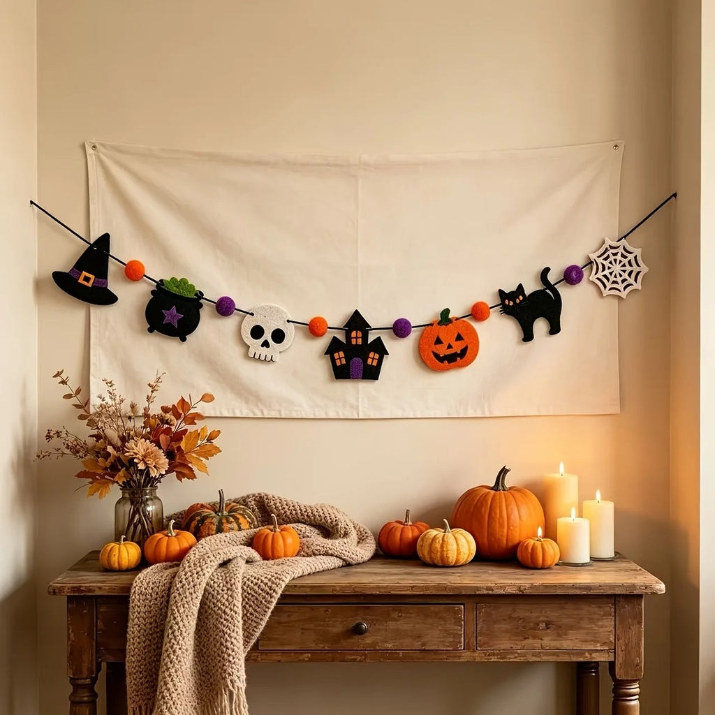Halloween Bat & Ghost Garland